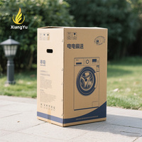 Caja de Cartón Corrugado Extra Grande, Caja de Envío Grande para Electrodomésticos, Cartón de Mudanza Impreso Personalizado para Promoción de Marca