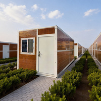 Bureau modulaire en conteneur, bâtiment préfabriqué, conteneur détachable, maison complète en conteneur, maison portable empilable, espace de travail commercial
