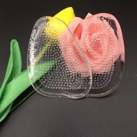 Semelles de sport anti-douleur Design Point coussinet d'avant-pied en silicone antidérapant talons hauts demi-taille Gel matériel pied semelles confortables