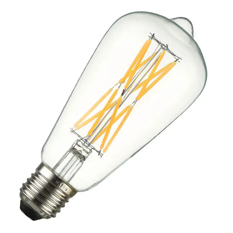 Großhandel 7 W 2700 K Glühbirne Filament ST64 dekorative Vintage Edison LED-Glohrbirne