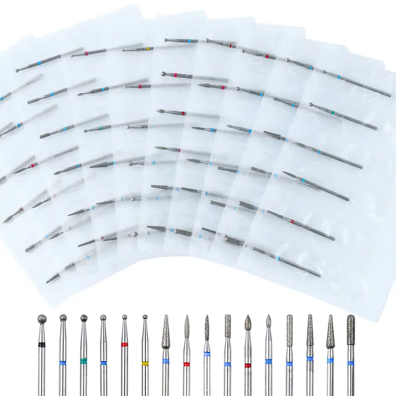 Juego de brocas de carburo de acero inoxidable para uñas, brocas de taladro portátil duradero, 3 / 32 unidades, envío gratis, venta al por mayor, 6 uds.