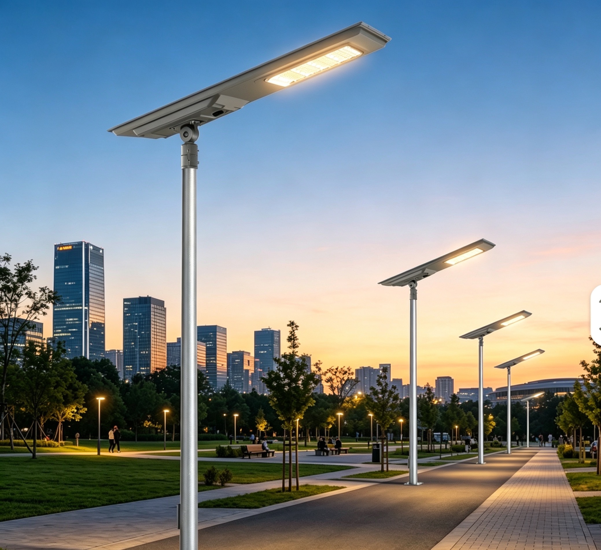 Solar Street Light Pole CE Certified IP65 Rating Aluminum Alloy 50W-90W Range LED Battery Auto Color Temp 3000-6000K 5-Year · image 1