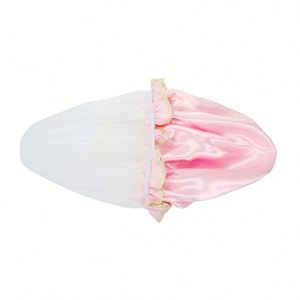 Gorro de Ducha Reutilizable, Impermeable, con Banda Elástica Lavable, para Cabello Largo y Trenzas - Product Image 2