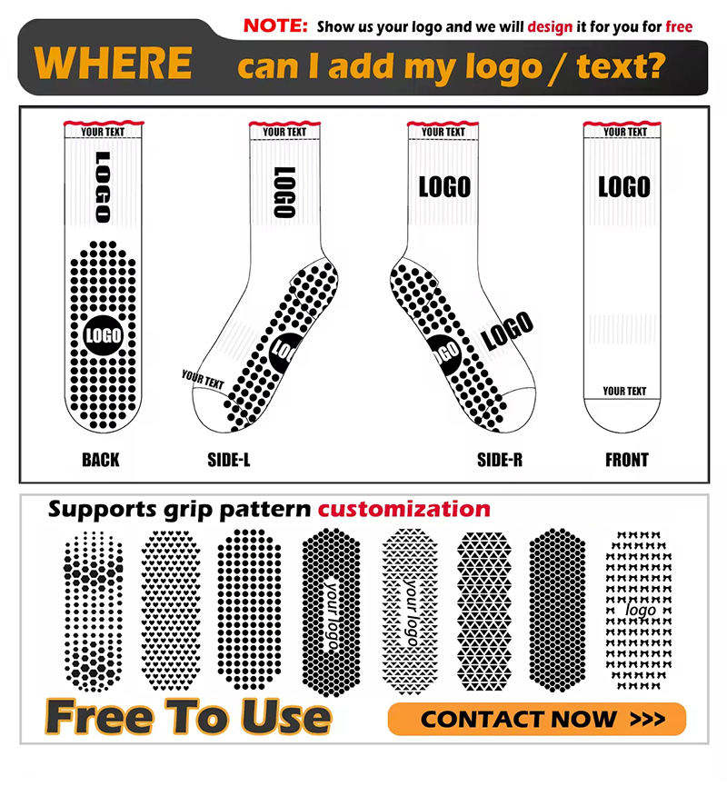 Bulk Discount Pilates Socks Custom Grip Breathable Pilates Socks Custom Logo Anti-slip Soft Pilates Socks