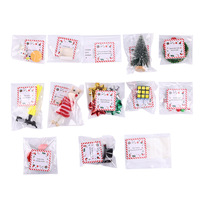 Maison de poupée pour filles Noël Avent Gabby Magic Gift Christmas Suit Christmas Elf Kit Blind Box Calendar Big Doll House