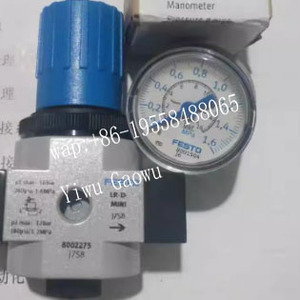 Regulador Neumático Original Festos LRS-1-D-O-DI-MAXI 194679, Puerto de Entrada 0-1.6MPa, Caudal 7000L/min - Product Image 1