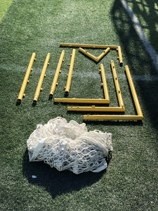 But de <span class=keywords><strong>lacrosse</strong></span> 6'x6'x7' facile à assembler, résistant aux intempéries, équipement d'entraînement - Product Image 5