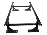 Barre de protection sport universelle en aluminium réglable multifonction TCAL 4X4 pour Toyota Tacoma Pick-Up Truck, Mitsubishi 200, finition noire poudrée