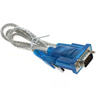 Cable USB RS232 HL-340, cable de puerto serie USB-RS232 de 9 pines, compatible con HL-340 de 64 bits con cable USB