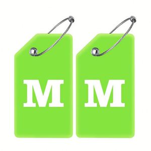 Customgift Cheap Custom High Quality Fabric Embroidered Luggage Tag Flight Crew Key Tag for Luggage Bag Suitcase - Product Image 1