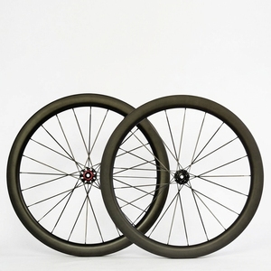 700C Road Carbon-spoke Disc-brake Wheelset 50mm Rim Height Carbon Fiber Center-<b>lock</b> Hub 24 Spokes <b>Wheels</b> Ultra-Lightweight Appro - Product Image 2
