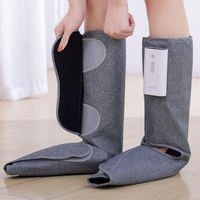 Masseur de jambes à air avec chaleur et compression d'air pour la circulation et la relaxation