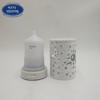Humidificateur d'aromathérapie en céramique électrique avec huile essentielle hydratante pour la maison et le bureau