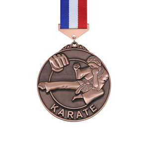 Medallas Deportivas Modelo Lucha Libre con Logotipos Personalizados Pintados, Acabado Plateado/Dorado/Bronce/Antiguo, Gran Venta - Product Image 1