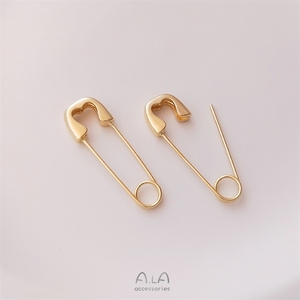 Cierre de accesorio para collar de perlas con lazo en forma de rosa, chapado en oro de 14 quilates, ligeramente incrustado con circonita - Product Image 6