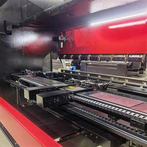 170t 4000 מ "מ cnc היברידית כיפוף המכונה esa/צעד/delem מערכת שליטה 6 + 1 ציר שליטה ממתכת & גיליון פלדה - Product Image 5