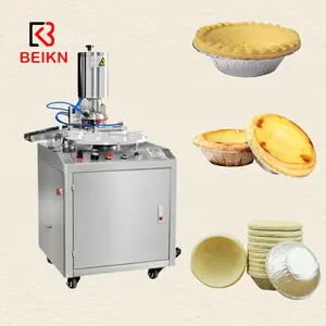 High Productivity Factory Supply Cake Tart Shell Forming Cheese Tart Making Machine Pineapple Custard Tart Froming Machine