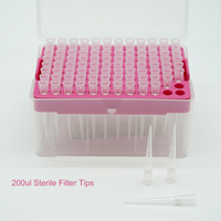 IClean Jetable 500ul-1250ul Polypropylène Pipette Tip Box 100ul Filtre Pipett Micro Tips Stérilisé Micro Tips En Plastique