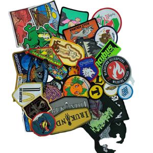 Custom Design Letters Heat Press Embroidered Custom Chenille <strong>Patches</strong> Hats Designer Logo Iron On Custom Embroidered <strong>Patches</strong> - Product Image 1