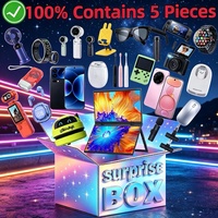 Caja Misteriosa de Electrónicos con 5 Artículos, Éxito de Ventas 2026, Caja Misteriosa de la Suerte para Festivales, Electrónicos Novedosos Aleatorios, Regalos Prácticos