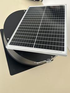Ventilateur <span class=keywords><strong>d</strong></span>'extraction de toit industriel solaire DC 466~582mm <span class=keywords><strong>pour</strong></span> atelier, ferme avicole, ventilation de grenier, serre, élevage - Product Image 3