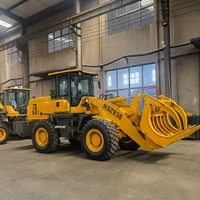NSZ938 3-Tonnen-Radlader 1,8m³ Schaufel WEICHAI 4WD Frontlader Kleine Baumaschine für Landwirtschaft und Materialtransport