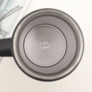 Custom High Quality Stainless Steel Vacuum Flask Business Office Coffee <b>Mug</b> With Handle and Filter Drinking Tea Cup - Product Image 5