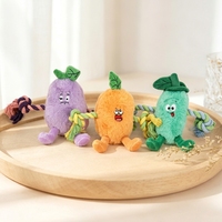 Jouets pour chiens en peluche, design souris, avec son et bruit froissé, en gros, provenant d'un fabricant chinois.