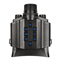 Binoculares de Visión Nocturna Infrarroja 5K HD, Cámara Digital Láser de Mano de 60MP con Zoom de 10X, Linterna para Observación de Animales al Aire Libre