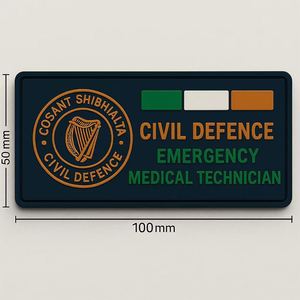 ป้ายโลโก้แบบนูน 3 มิติ ทำจากยาง PVC ซิลิโคนเนื้อนุ่ม สำหรับเสื้อผ้า ป้าย PVC แบบใส AES ป้ายดีไซน์เนอร์ - Product Image 3