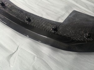 Lèvre avant en fibre de carbone véritable de haute qualité 2014-2019 pour pare-chocs de voiture Lexus <span class=keywords><strong>RC</strong></span> F, diffuseur avant - Product Image 3