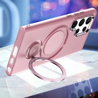 Support magnétique de téléphone pour Samsung Galaxy S23 S22 S24 Ultra Plus Support antichoc pour étui mobile