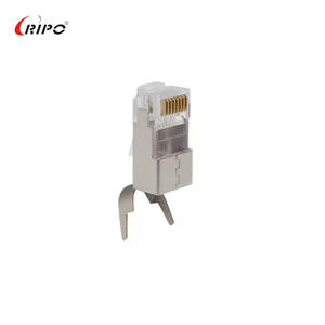 Câble Ethernet CAT6A FTP avec connecteur RJ45 Solution réseau haute densité blindée à manchon 6-2T pour blocs de terminaux de centres de données - Product Image 5