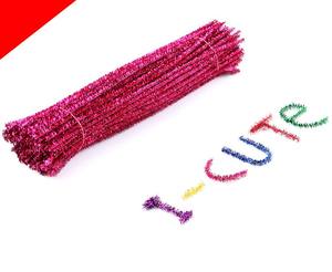 12 بوصة بريق الحرفية الأنابيب منظفات بريق الشنيل العصي للأطفال الحرفية بهرج الشنيل الجذعية - Product Image 4