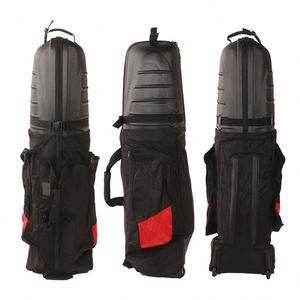 Sac de transport de clubs de golf personnalisé 2023 certifié BSCI, sac de voyage portable noir pour clubs de golf avec option grossiste - Product Image 6