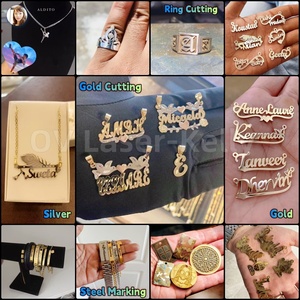 Enclosed Fiber <b>Laser</b> Engraver with Slide Door, Custom Name Jewelry <b>Laser</b> Engraving & Cutting Machine for Gold Silver - Product Image 4