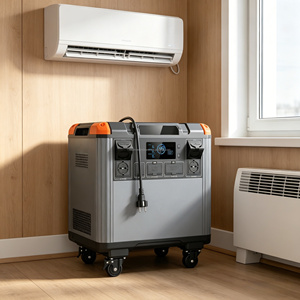 5000W 5300Wh Portable Power Station 230V EU Home Blackout <b>Backup</b> Off Grid Solar Generator - Product Image 6