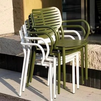 Ensemble table et chaise pliables en alliage d'aluminium de luxe léger pour l'extérieur, 1 place, mobilier d'extérieur pour cour, jardin, balcon