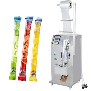 Automatische Jelly Stick Ice Pop Herstellungs maschine Ice Lolly Sachet Liquid Packing Machine