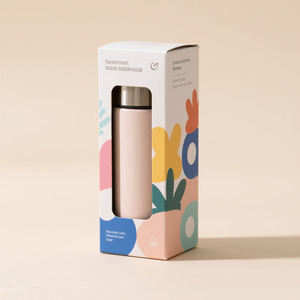 Kotak pengiriman botol Tumbler Logo kustom kotak Mailer botol air hadiah kotak kemasan cangkir perlengkapan minum kotak surat kertas - Product Image 1