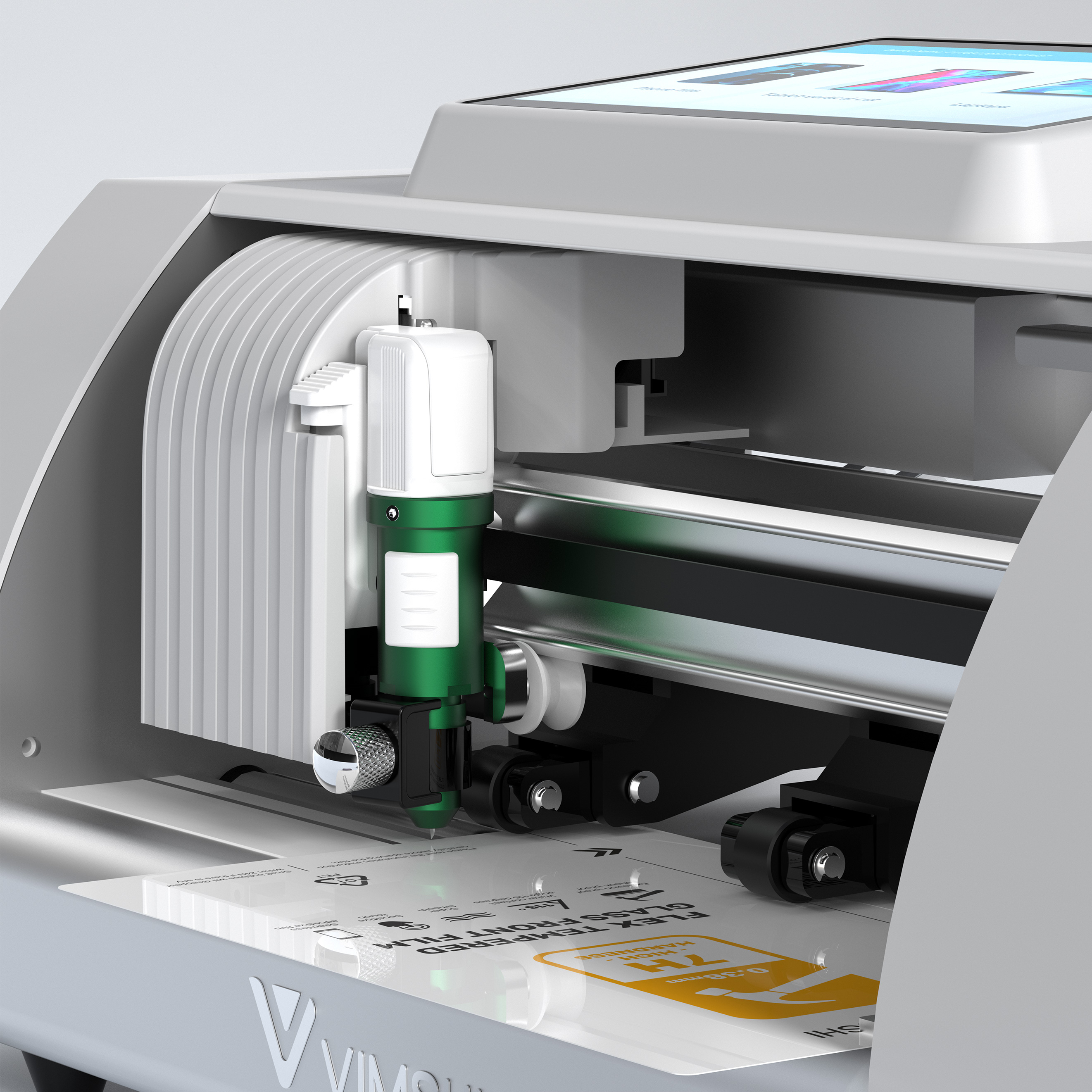 Vimshi Custom Automatic <strong>Screen</strong> <strong>Protector</strong> <strong>Machine</strong> for Mobile <strong>Phones</strong> ABS Material Large Size Cutting Use