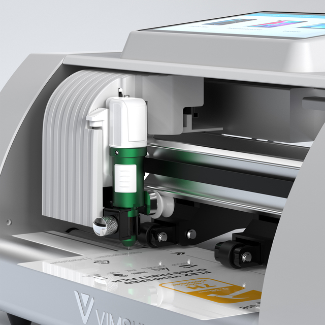 Vimshi Custom Automatic Screen Protector Machine for Mobile Phones ABS Material Large Size Cutting Use