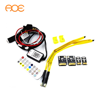 Pièces automobiles USA, module d'anneaux lumineux RGBW Angel Eyes DRL avec dissipateurs thermiques en aluminium, Plug & Play 12V pour M3 M4 G80 G82 G22 G23 G26