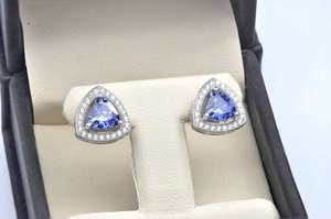 Boucles d'oreilles élégantes en moissanite ronde brillante en argent sterling 925 et or massif 14 carats, bijoux de luxe pour mariage et fiançailles - Product Image 3
