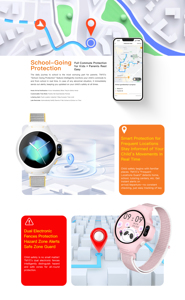 Aurakidoo Tùy Chỉnh Tm15 Trẻ Em Của Trẻ Em Thông Minh Đồng Hồ Với 4G Wifi Sim Thẻ Máy Ảnh Video Cuộc Gọi Smartwatch GPS Tracker Đồng Hồ Cho Trẻ Em - Product Image 3