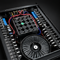 Amplificateur de puissance professionnel 2 canaux 1800W Classe TD pour caissons de basses, systèmes de sonorisation PA et son de scène