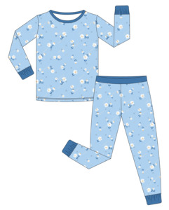 Pigiama in Bambù con Stampe per Neonati e Bambini, Abbigliamento per Bambine e Ragazzi - Product Image 1