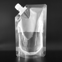 Pochettes liquides avec bec verseur, emballages plastiques souples à fond plat, fabricants et fournisseurs de sachets à bec verseur