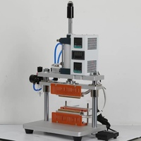 Scelleuse thermique pneumatique à pédale pour sacs en plastique PP, aluminium et papier kraft – Machine de scellage à chaud