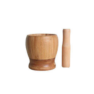 Outil manuel en bambou pour écraser l'ail, écraseur d'ail, bricolage à domicile, Dao Garlic Nanzhu, pot de cuisine pour l'ail, mortier, outils pour fils - Product Image 2